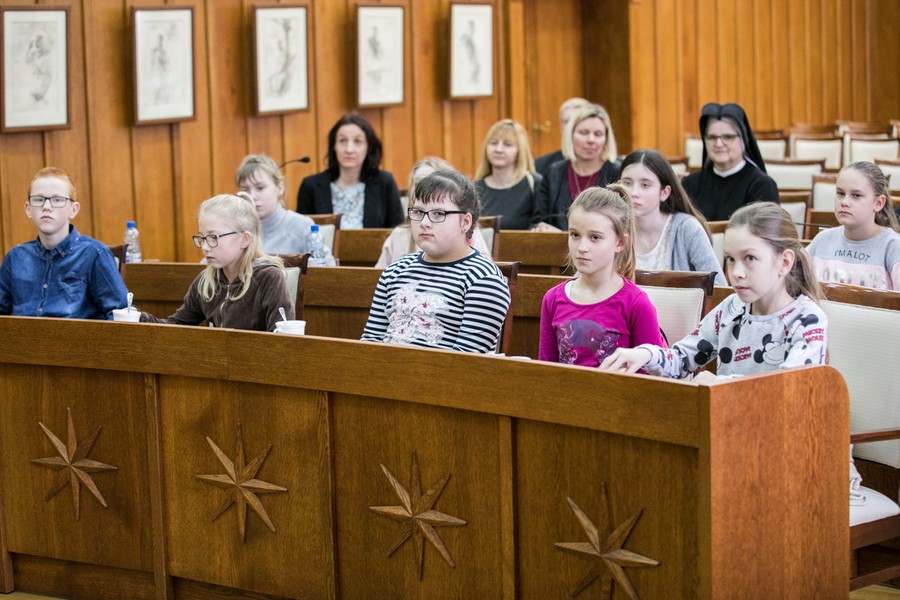 Wizyta kolędników misyjnych w Urzędzie Marszałkowskim, fot. Andrzej Goiński