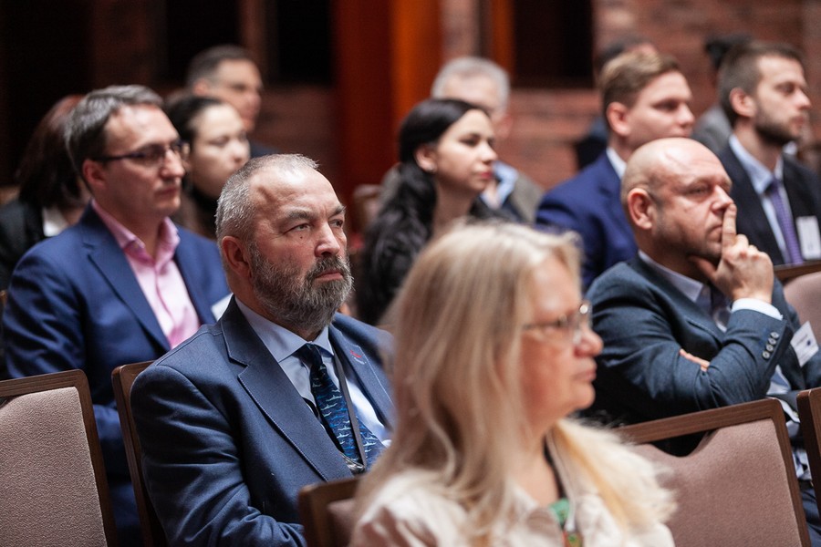 Konferencja „Użeglowienie rzek szansą dla przemysłu”. w Hotelu Słoneczny Młyn w Bydgoszczy, fot. Filip Kowalkowski