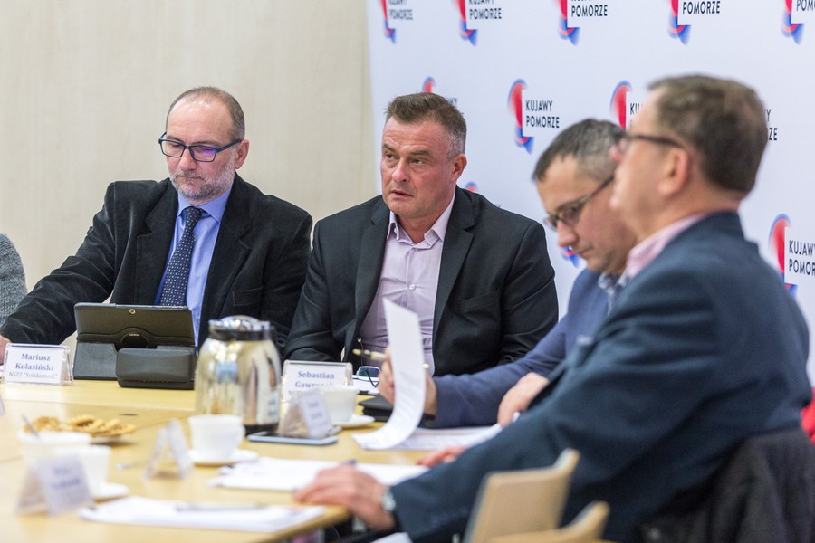 Posiedzenie Wojewódzkiej Rady Dialogu Społecznego, fot. Szymon Zdziebło/tarantoga.pl