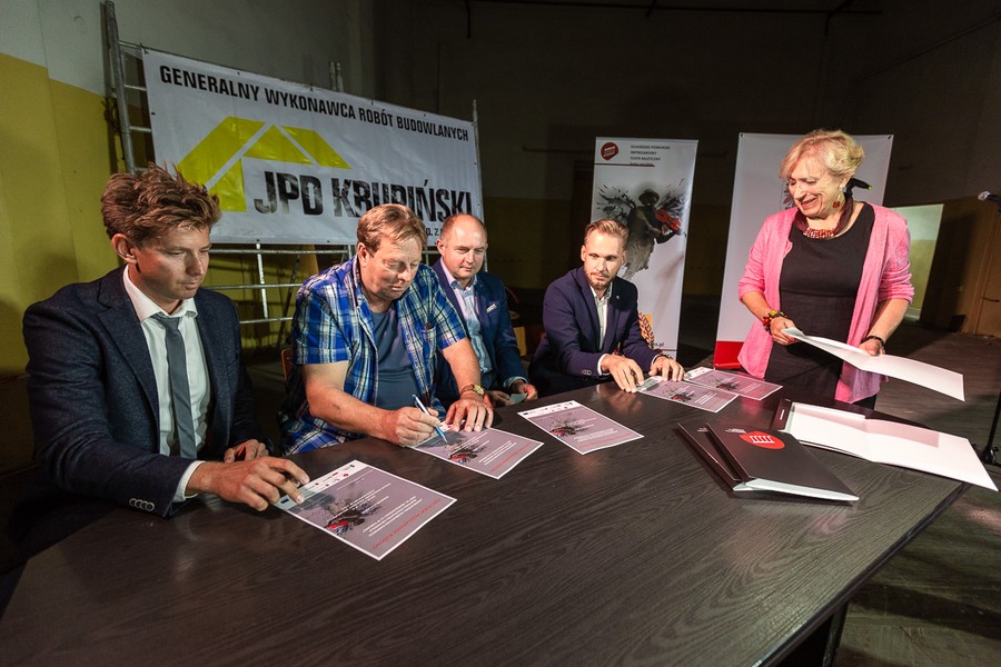 Inauguracja inwestycji w dawnym kinoteatrze Grunwald, fot. Szymon Zdziebło www.tarantoga.pl