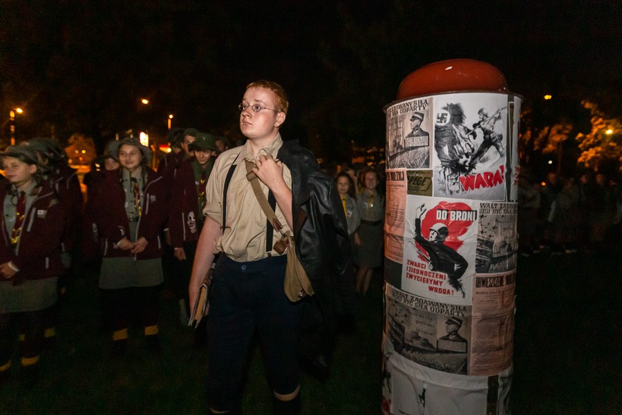 Wojewódzkie obchody 80. rocznicy wybuchu II wojny światowej, fot. Szymon Zdziebło www.tarantoga.pl