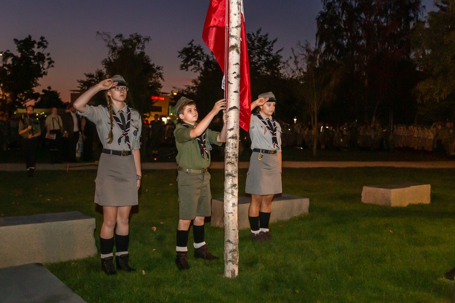 Wojewódzkie obchody 80. rocznicy wybuchu II wojny światowej, fot. Szymon Zdziebło www.tarantoga.pl