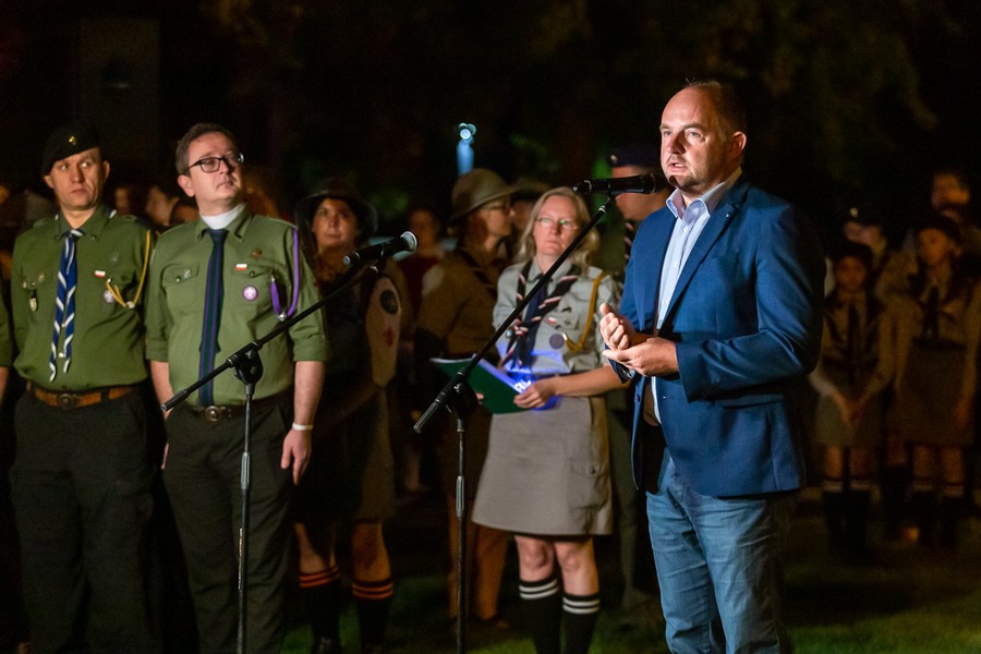 Wojewódzkie obchody 80. rocznicy wybuchu II wojny światowej, fot. Szymon Zdziebło www.tarantoga.pl