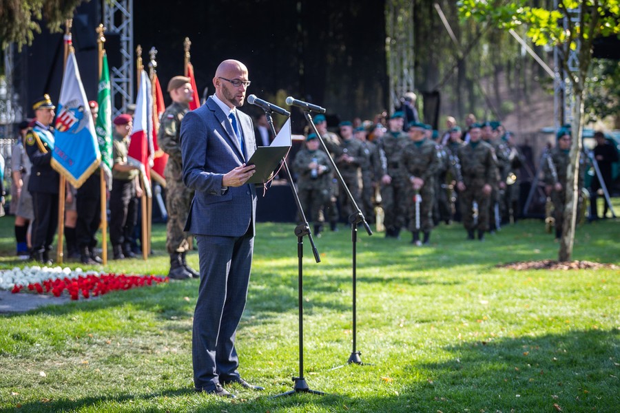 Wojewódzkie obchody 80. rocznicy wybuchu II wojny światowej, fot. Szymon Zdziebło www.tarantoga.pl