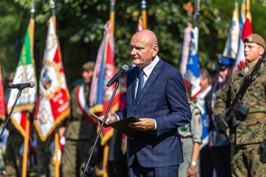 Wojewódzkie obchody 80. rocznicy wybuchu II wojny światowej, fot. Szymon Zdziebło www.tarantoga.pl