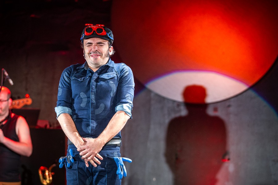 Próba medialna spektaklu „Dymny: Siedem bestii moich” w toruńskim Teatrze Muzycznym, fot. Szymon Zdziebło/tarantoga.pl