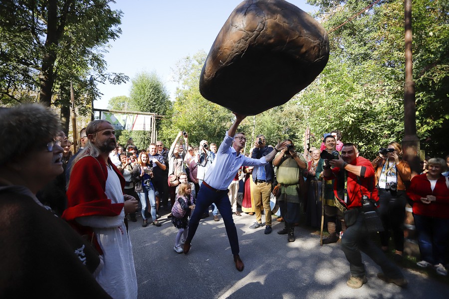25. Festyn Archeologiczny w Biskupinie, fot. Mikołaj Kuras i Filip Kowalkowski