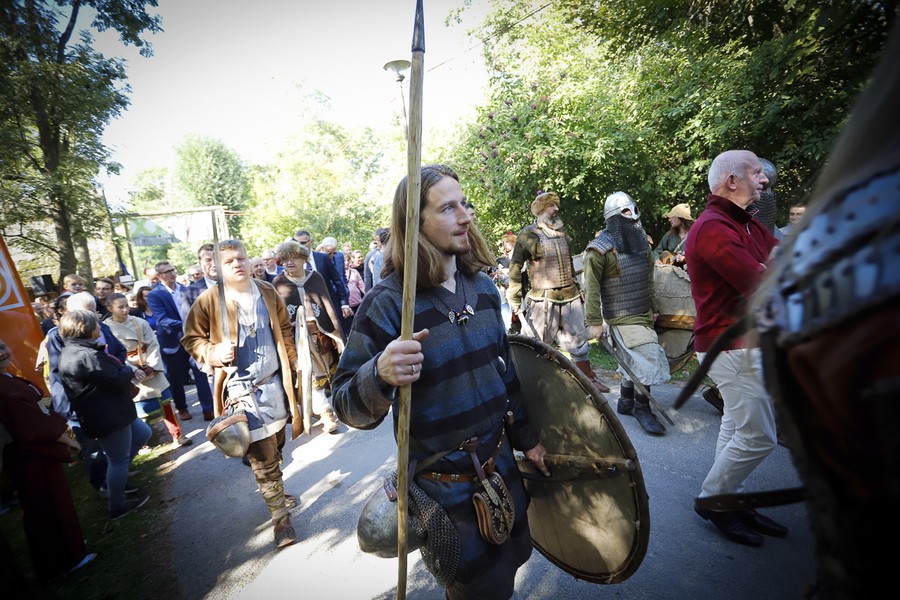 25. Festyn Archeologiczny w Biskupinie, fot. Mikołaj Kuras i Filip Kowalkowski