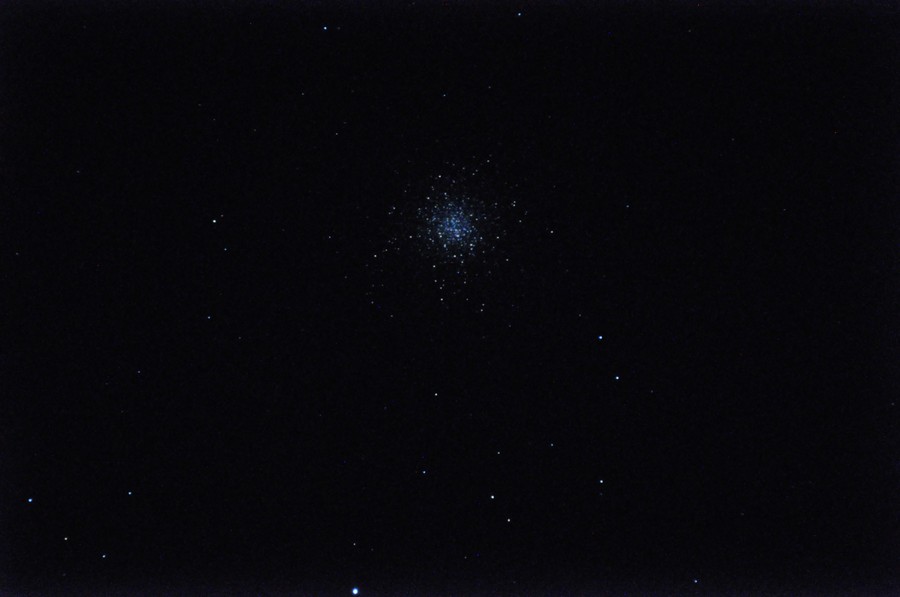 M13-gromada kuliste w Herkulesie, fot. Grzegorz Stypulski