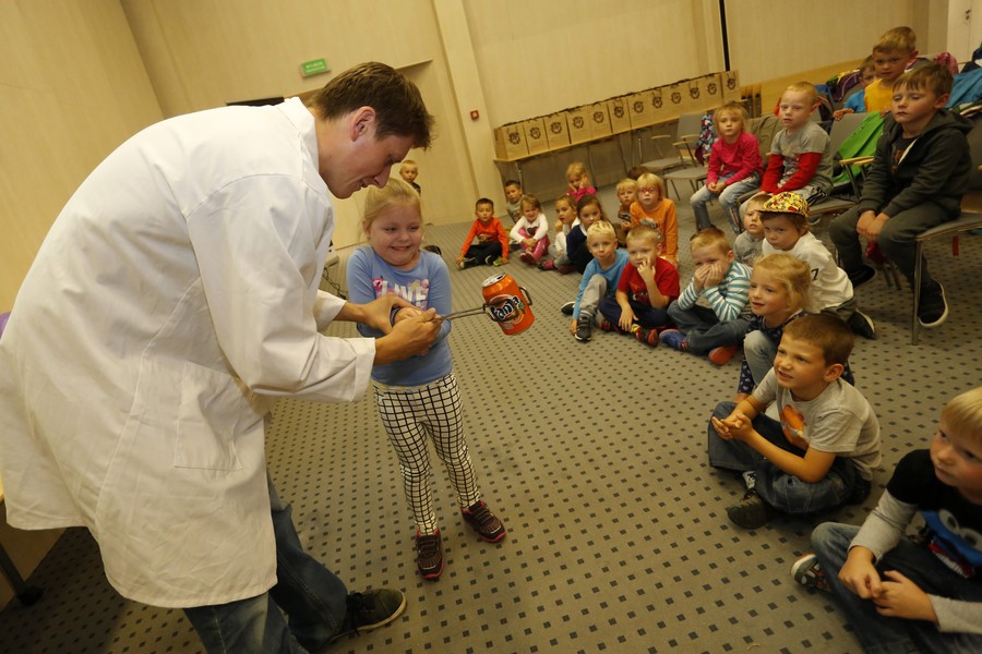 Podsumowanie projektu „Mały naukowiec”, fot. Mikołaj Kuras