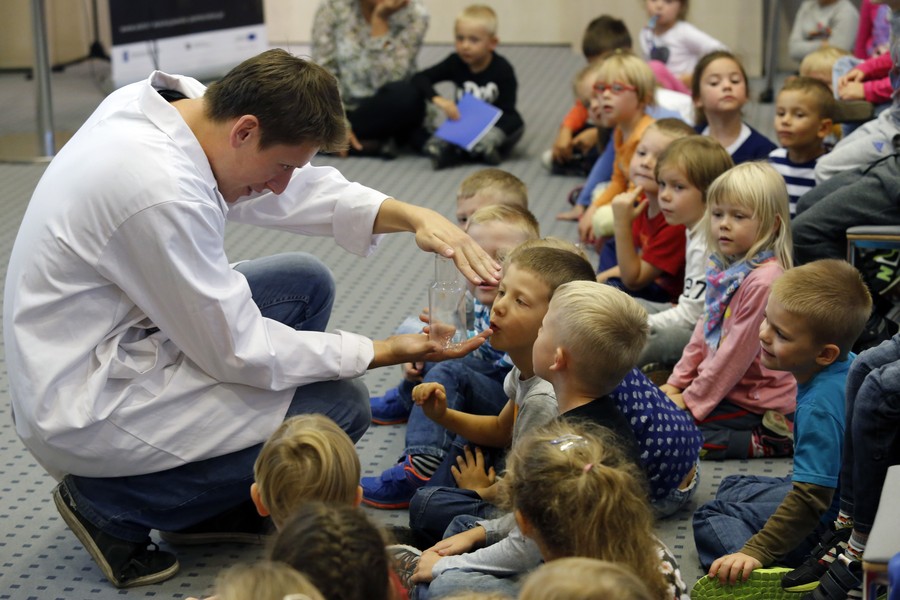 Podsumowanie projektu „Mały naukowiec”, fot. Mikołaj Kuras