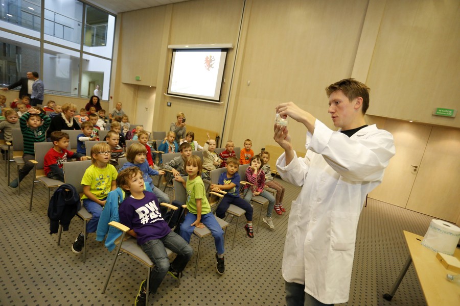 Podsumowanie projektu „Mały naukowiec”, fot. Mikołaj Kuras