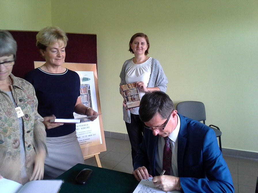 prof. Ryszard Nowicki - spotkanie autorskie