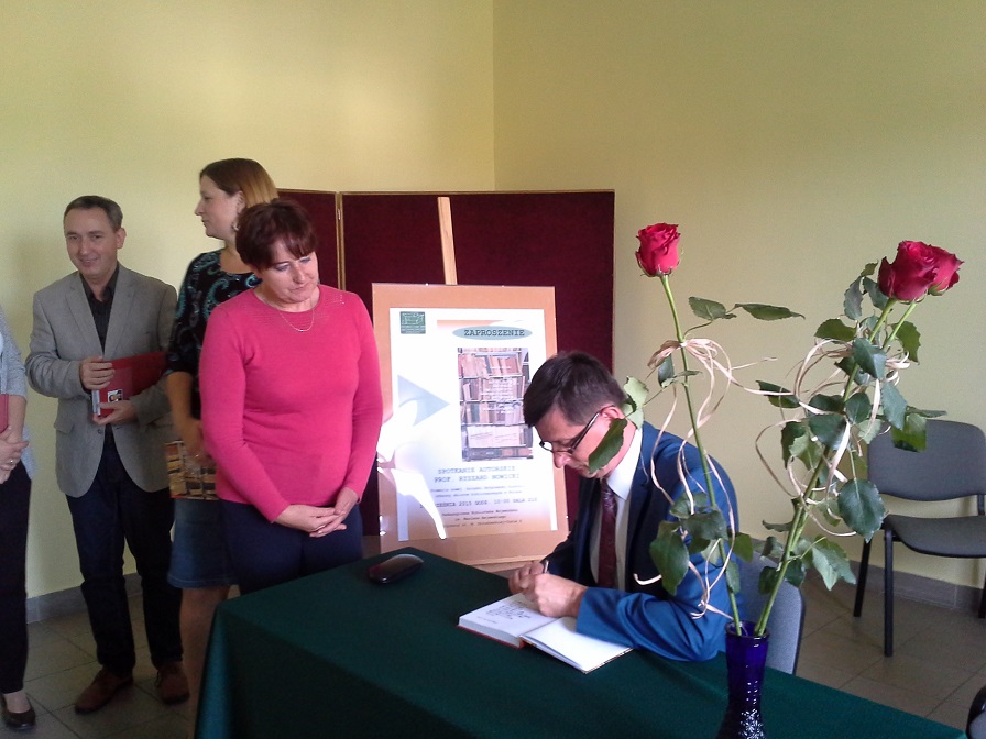 prof. Ryszard Nowicki - spotkanie autorskie