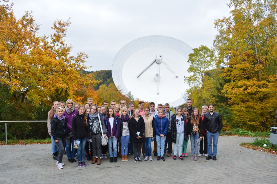 Radioteleskop o śr. 100 m - EFFELSBERG