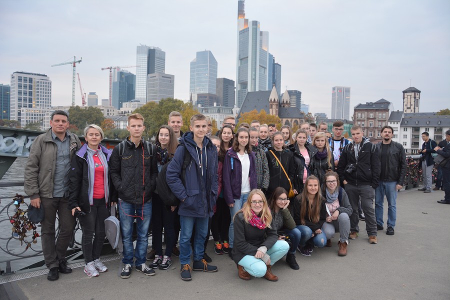 widok na FRANFURT NAD MENEM