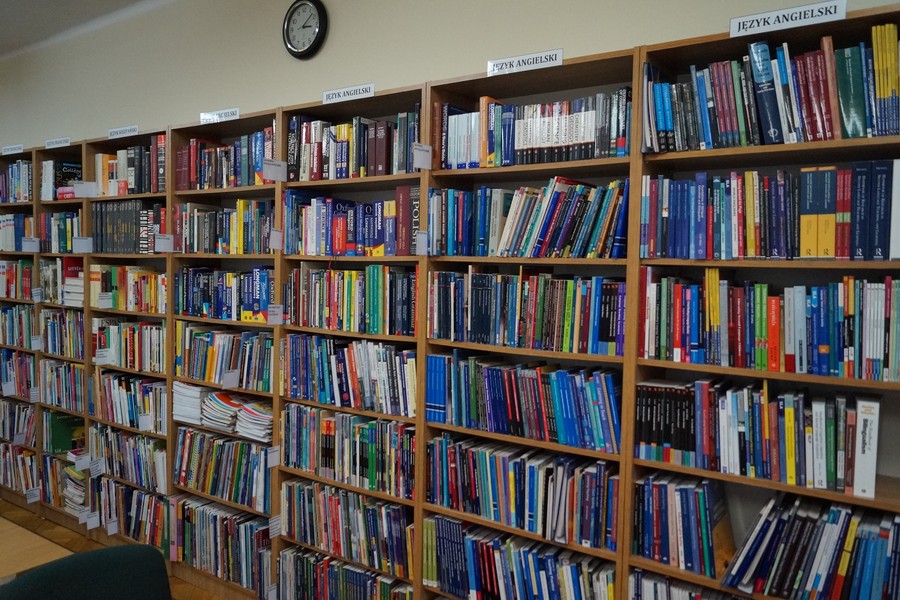 Czytelnia Gł. PBW z nowym księgozbiorem
