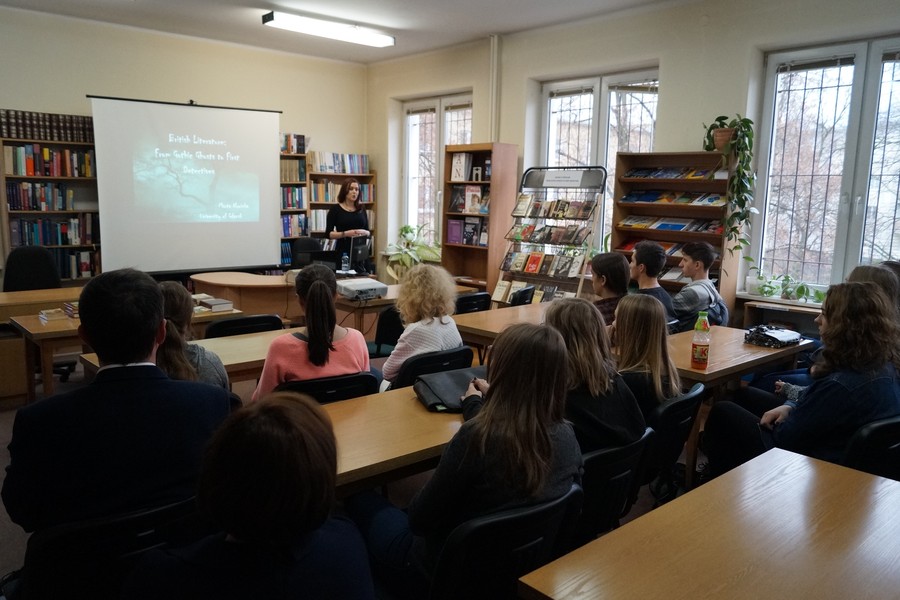 Wykład mgr Marty Nowickiej z Uniwersytetu Gdańskiego