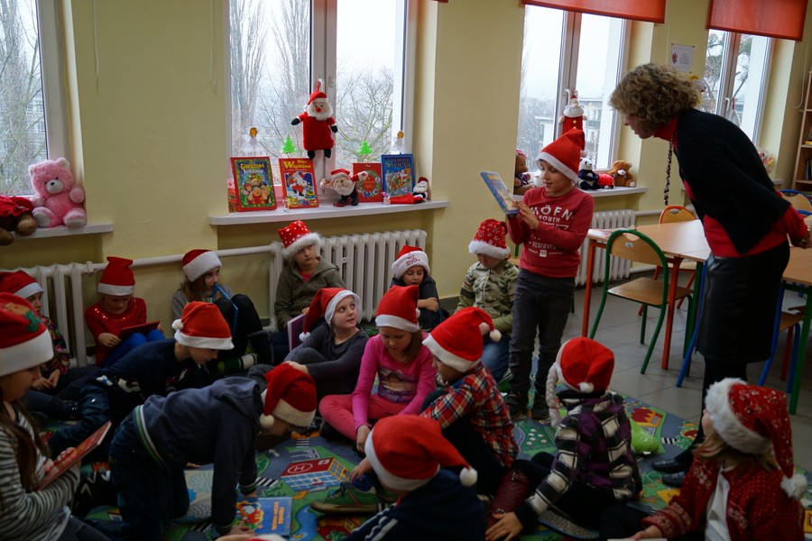 Prezentacja własnych książek świątecznych