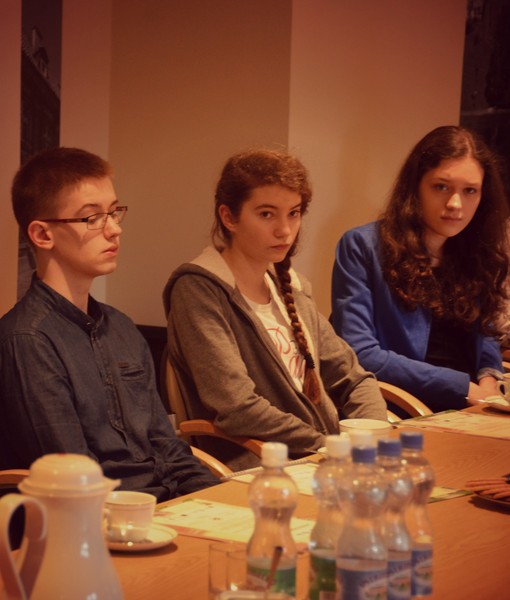 Uczniowie, uczestnicy konkursu