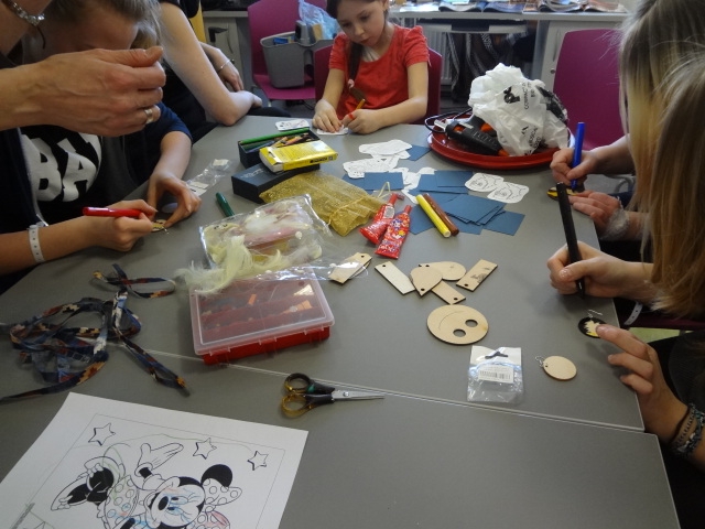 Prace plastyczne uczestników spotkania