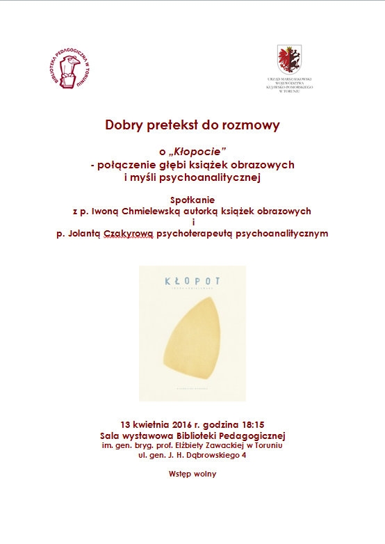 "Dobry pretekst do rozmowy" - Plakat