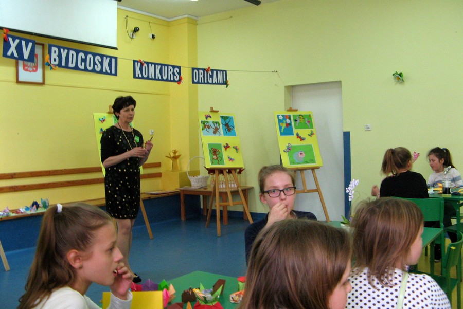 prezes klubu origami Orizuru Jolanta Gackowska