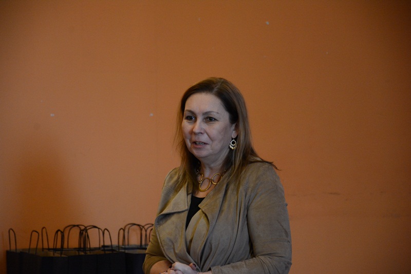 Maria Sołtan - Prezes IRS w Warszawie, sponsor nagród