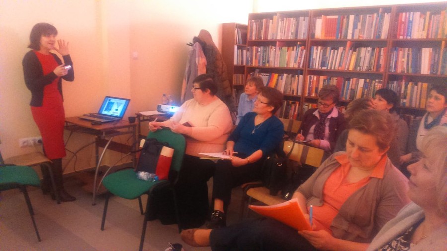 Ewa Bedełek, kierownik Wydziału Informacji i Wspomagania Placówek Oświatowych PBW w Bydgoszczy