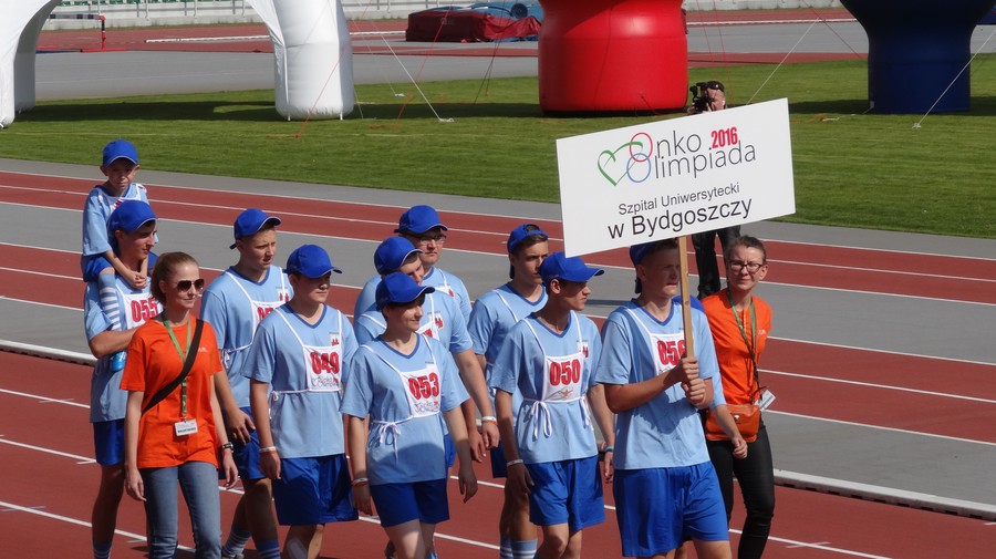 Defilada- wprowadzenie grupy z Bydgoszczy