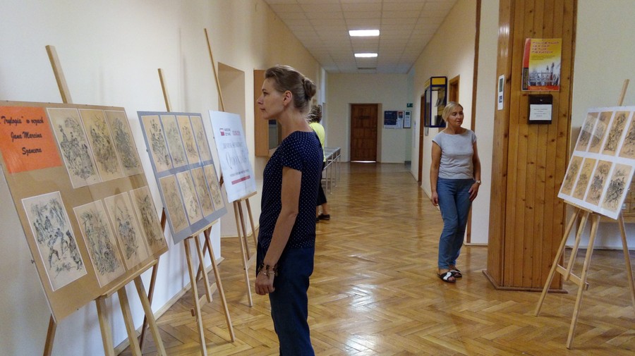 Wystawa Trylogia w oczach Jana Marcina Szancera