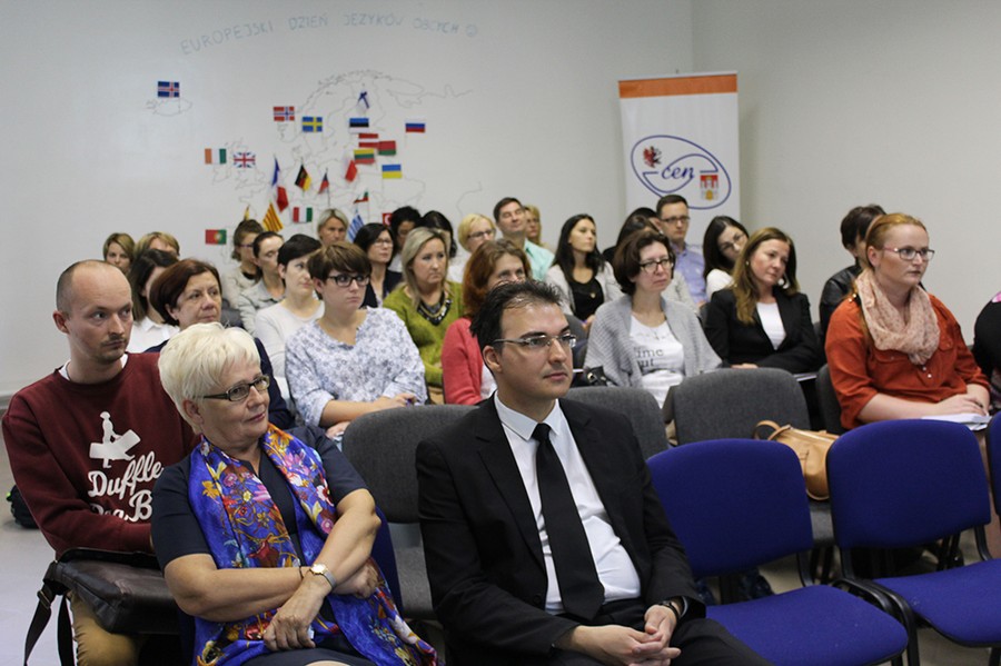 uczestnicy Europejskiego Dnia Języków Obcych