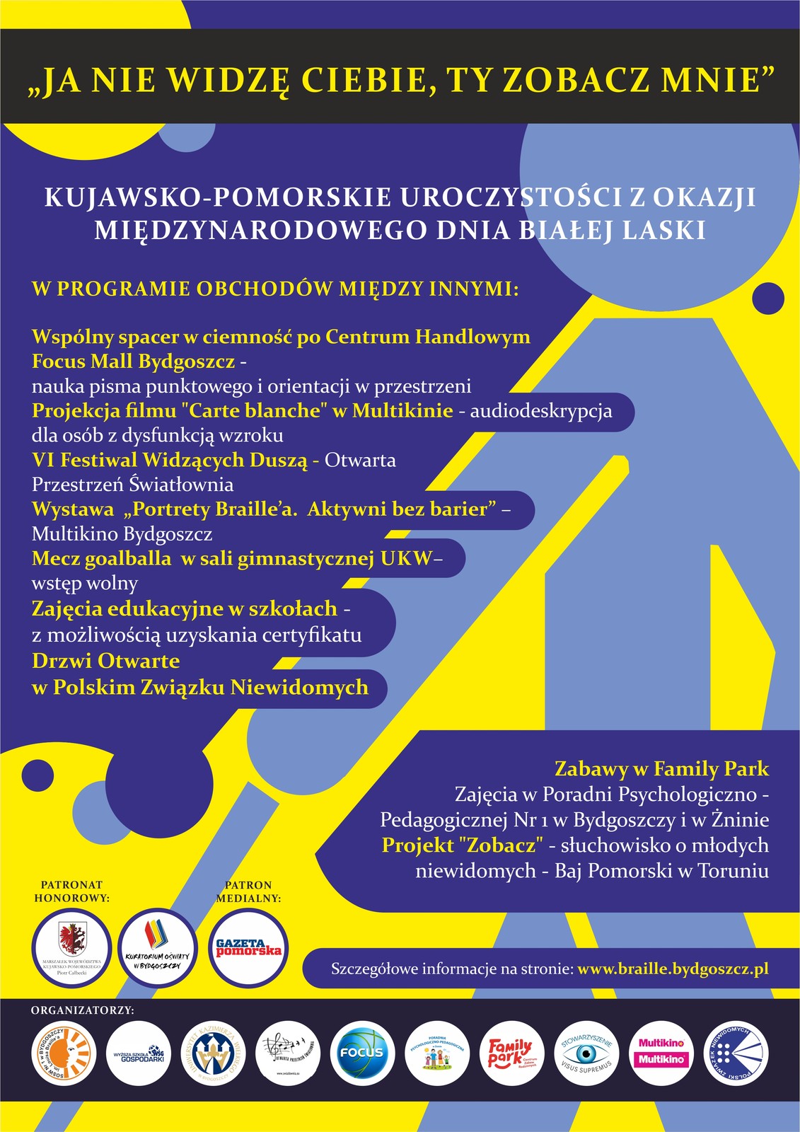 PLAKAT Dzień Białej Laski 2016