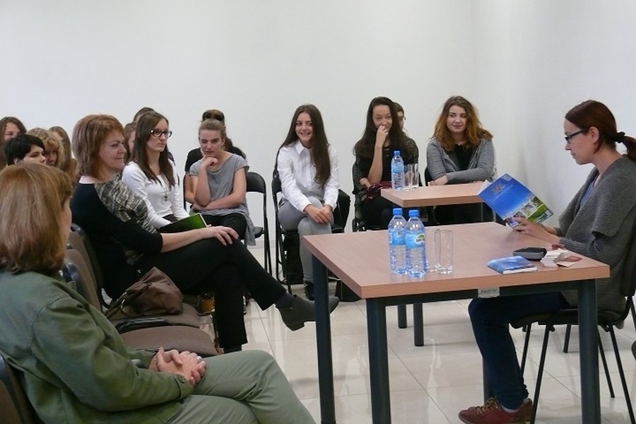 Nauczycielka Gimnazjum nr 3 Marta Samolej