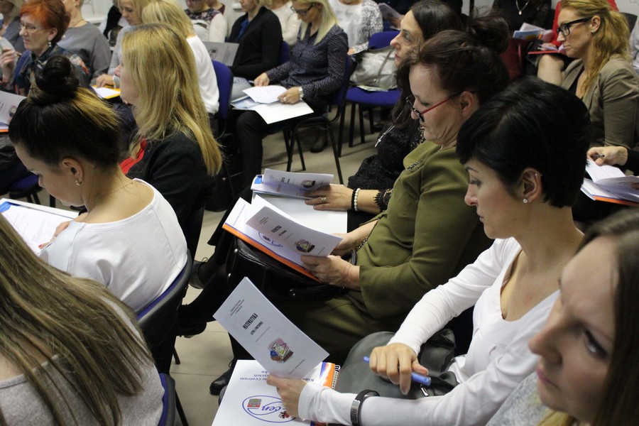 Uczestnicy konferencji Matematykę można polubić
