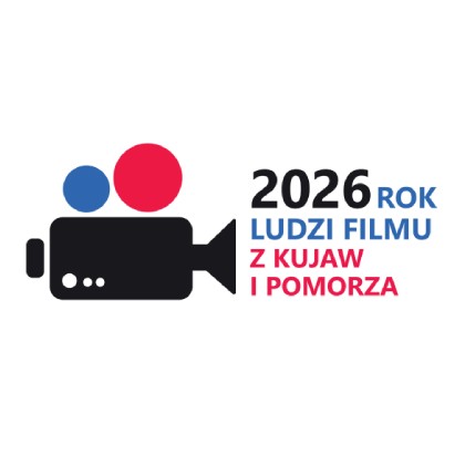 Logotyp - 2026 Rok Ludzi Filmu z Kujaw i Pomorza