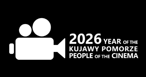 Logo 2026 - year of the kujawy pomorze people of the cinema