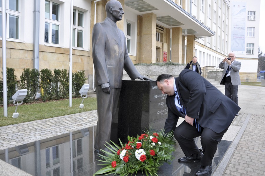 Delegacja gruzińskiego regionu Imereti, 2 marca 2015r. , fot. Tymoteusz Tymiński