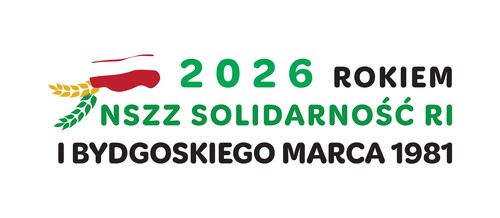 Logotyp - 2026 Rokiem NSZZ Solidarność RI i Bydgoskiego Marca