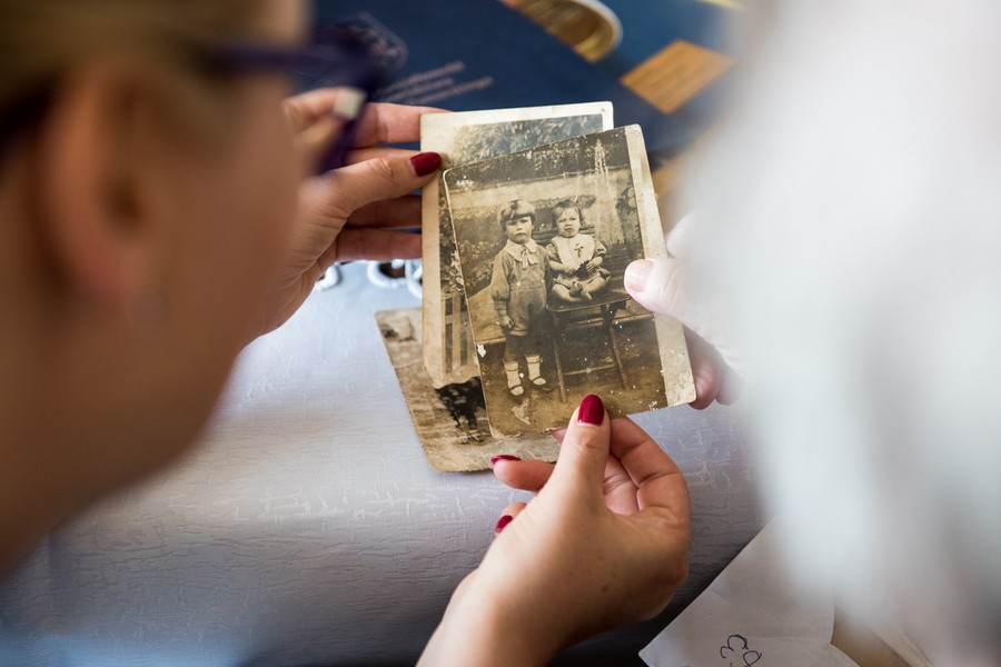 Członek zarządu Aneta Jędrzejewska z wizytą w domu Zofii Ciarkowskiej fot. Łukasz Piecyk