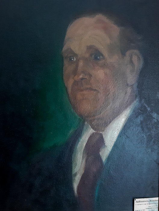 Bolesław Siołkowski na obrazie, fot. nadesłane przez rodzinę