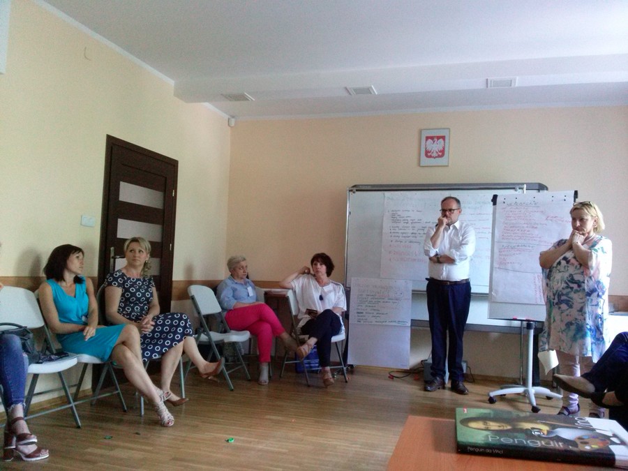 7 – 11 warsztaty podczas konferencji Przeciwdziałanie przemocy w rodzinie – działania skoncentrowane na współpracy, Włocławek, 3 czerwca 2016 r., fot. 7 fot. Biuro Wsparcia Rodziny i Przeciwdziałania Przemocy