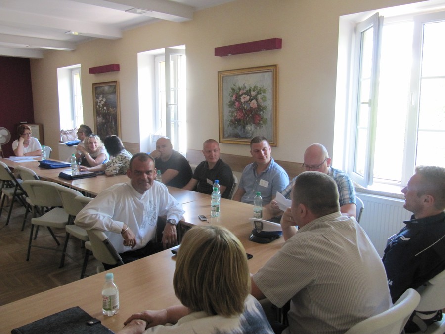 warsztaty podczas konferencji Przeciwdziałanie przemocy w rodzinie – działania skoncentrowane na współpracy, Włocławek, 3 czerwca 2016 r., fot. Komenda Miejska Policji we Włocławku