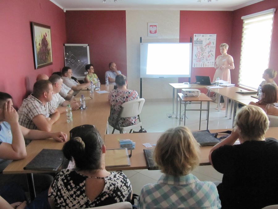 warsztaty podczas konferencji Przeciwdziałanie przemocy w rodzinie – działania skoncentrowane na współpracy, Włocławek, 3 czerwca 2016 r., fot. Komenda Miejska Policji we Włocławku