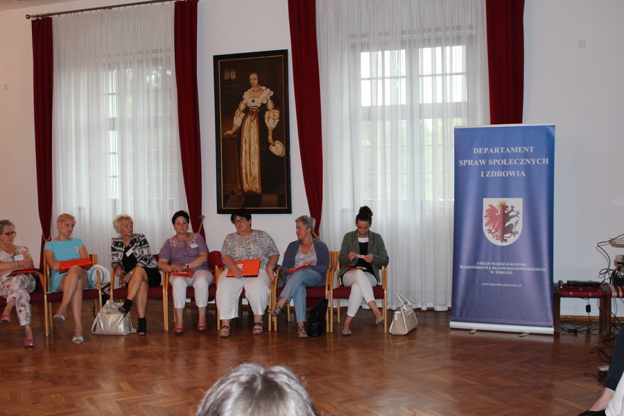 Uczestnicy szkolenia „Dialog motywujący w pracy z rodziną”, Brodnica 20-21.06.2016r. fot. Biuro Wsparcia Rodziny i Przeciwdziałania Przemocy