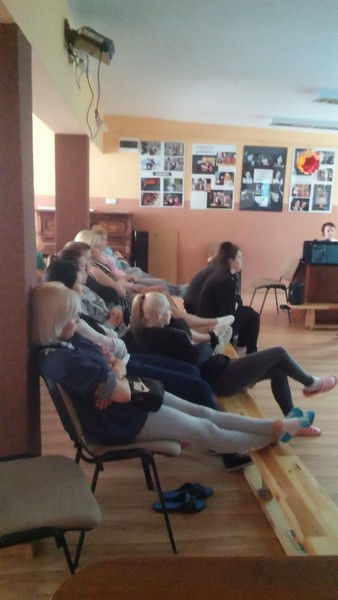 zajęcia profilaktyczne z wychowankami Młodzieżowego Ośrodka Wychowawczego, fot. MOW w Samostrzelu