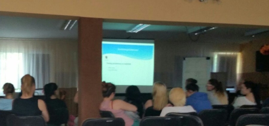 zajęcia profilaktyczne z wychowankami Młodzieżowego Ośrodka Wychowawczego, fot. MOW w Samostrzelu