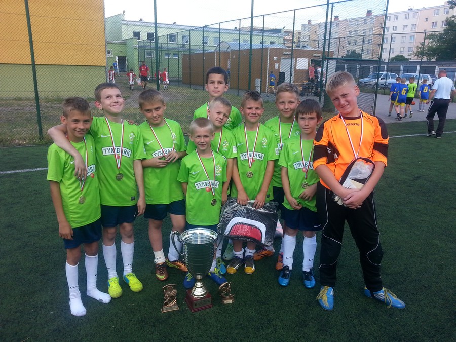 Zwycięska drużyna SP Pakość