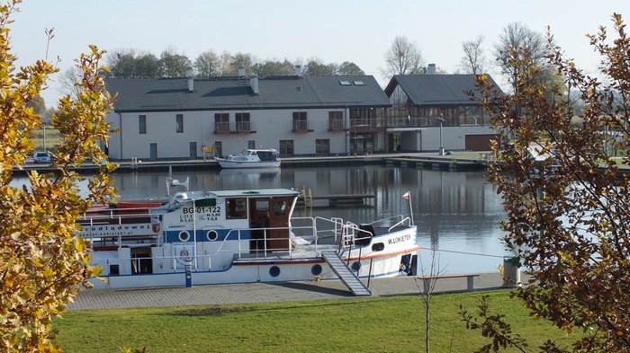 Przystań w Nakle nad Notecią (fot. nakielskie Starostwo Powiatowe)