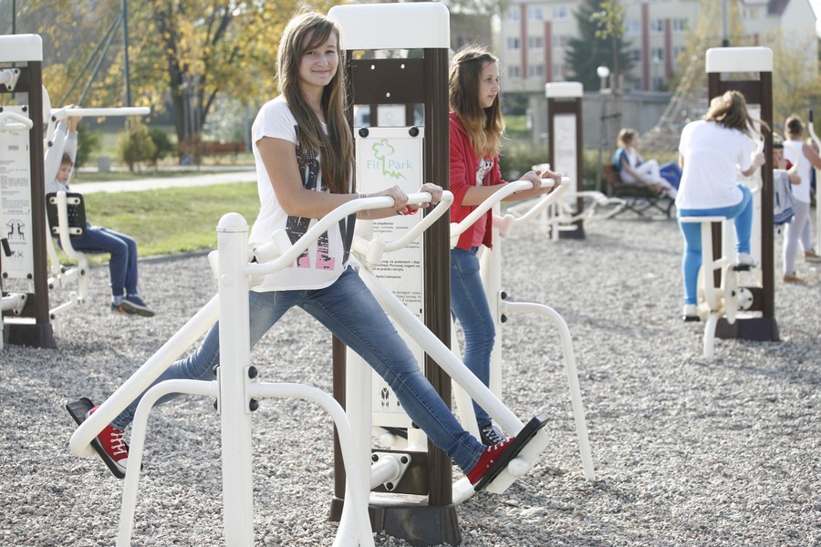 Plac rekreacji w Radzyniu, fot. Andrzej Goiński